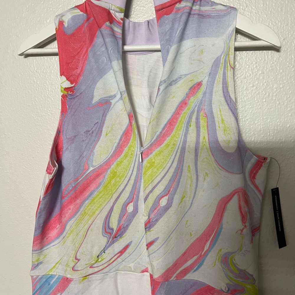 NWT NIKE Women's Jersey Tie Dye Jumpsuit - Picture 8 of 15